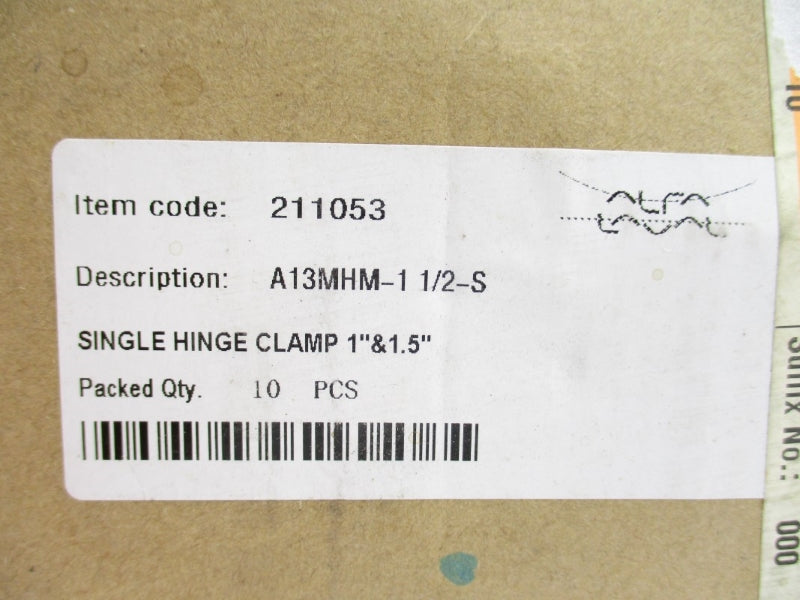 ALFA LAVAL A13MHM-1-1/2-S 1" X 1.5" (PKG OF 10) NSMP