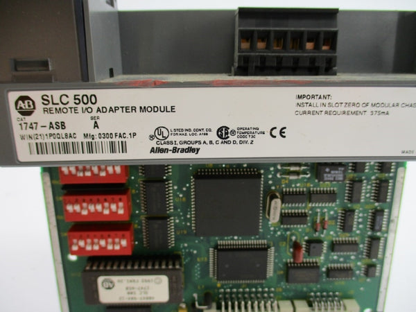 ALLEN BRADLEY 1747-ASB SER. A (NO DOOR) NSNP