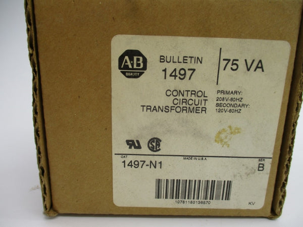 ALLEN BRADLEY 1497-N1 SER. B 208V (BR/WH) NSMP