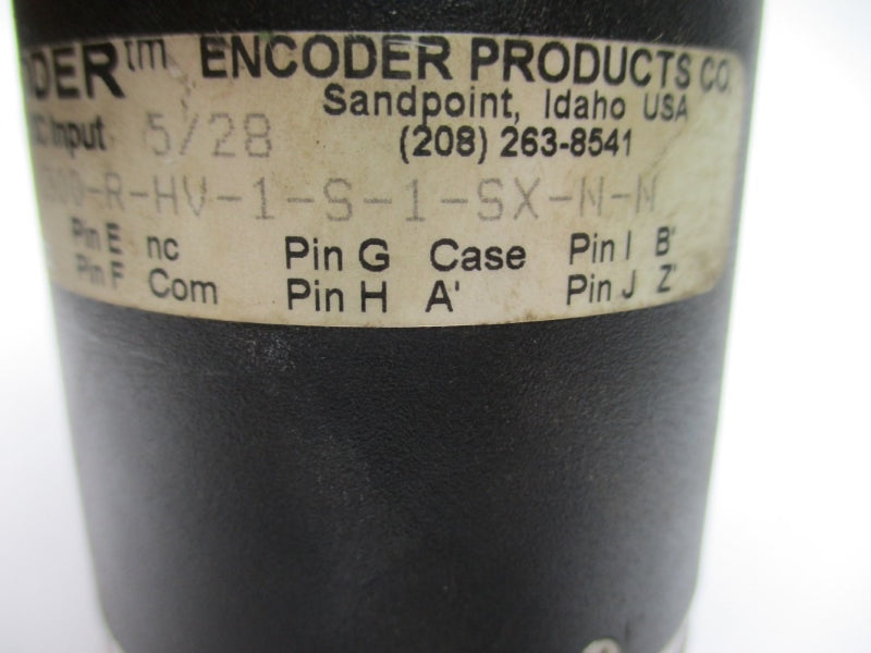 ACCU-CODER 725N-R-S-0300-R-HV-1-S-1-SX-N-N 5/28VDC UNMP