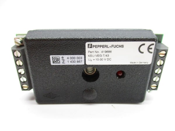 PEPPERL+FUCHS KSU-VEG-T/43 419686 10-30VDC NSMP