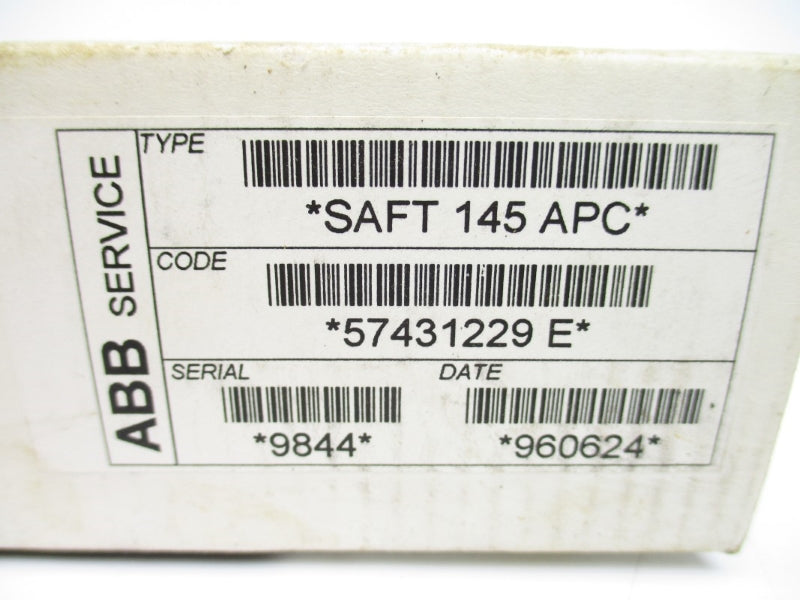 ABB 57431229E SAFT145APC NSMP
