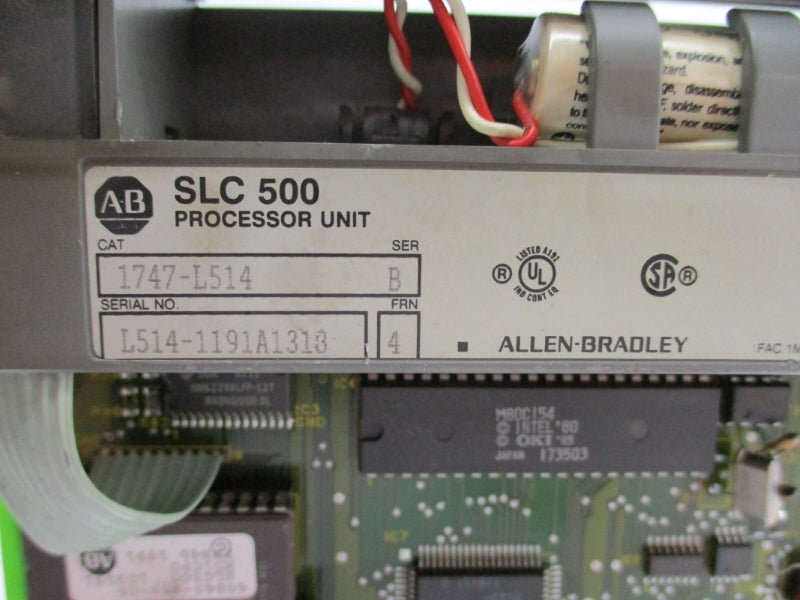 ALLEN BRADLEY 1747-L514 SER. B F/W 4 NSNP