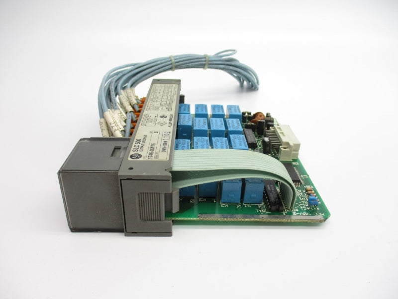 ALLEN BRADLEY 1746-OW16 SER. B 10-250VAC 15A (NO DOOR) NUPI