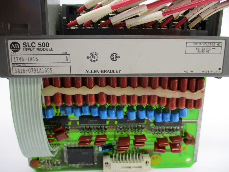 ALLEN BRADLEY 1746-IA16 SER. A 85-132VAC (NO DOOR) NUPI