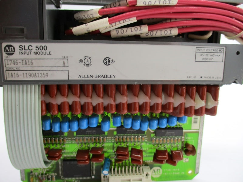 ALLEN BRADLEY 1746-IA16 SER. A 85-132VAC NUPI