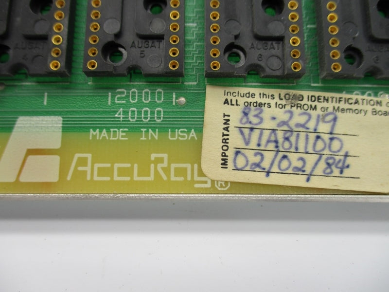 ACCURAY 0-067460-001 UNMP