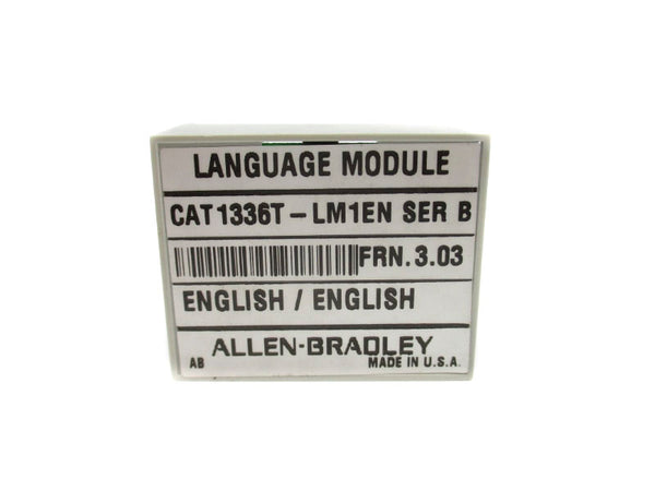 ALLEN BRADLEY 1336T-LM1EN SER. B F/W 3.03 NSNP