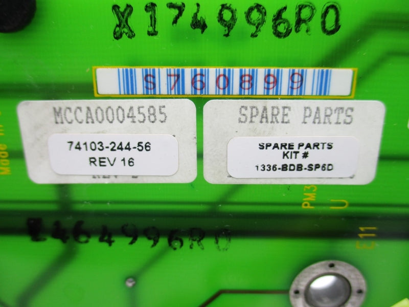 ALLEN BRADLEY 1336-BDB-SP6D 74103-244-56 REV. 16 REMAN