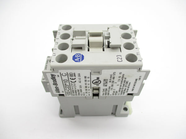 ALLEN BRADLEY 100-C23VA10 SER. C 230/240V (BR/WH) NSMP