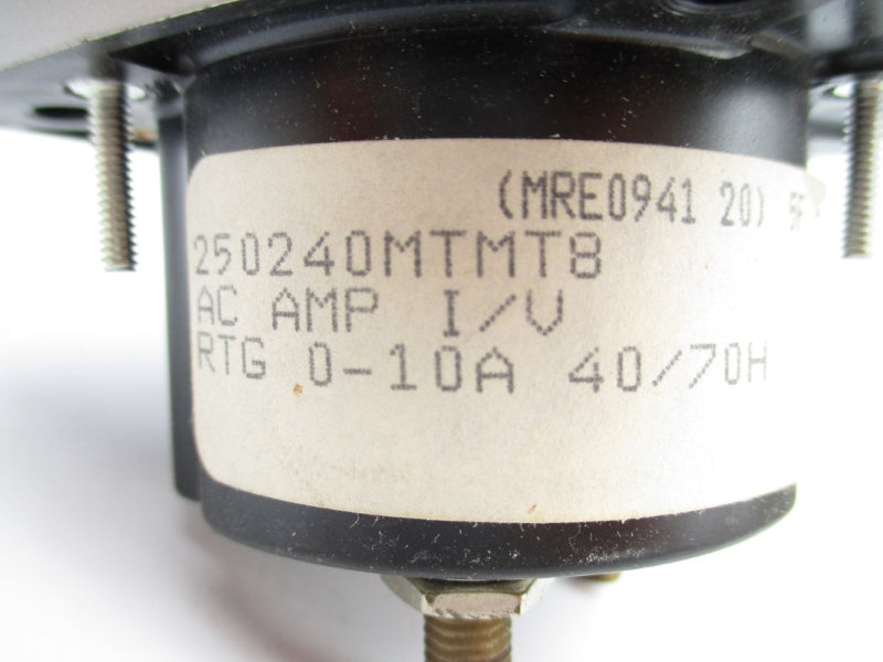 YOKOGAWA 250240MTMT8 0-10A NSMP
