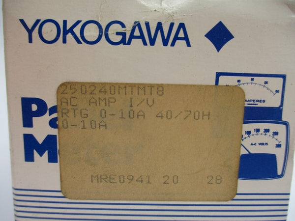 YOKOGAWA 250240MTMT8 0-10A NSMP