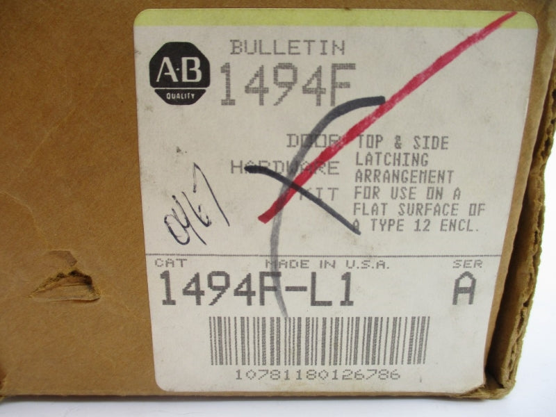 ALLEN BRADLEY 1494F-L1 SER. A (BR/YL) NSMP