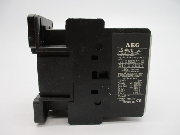 AEG LS4K-310-A 110/120V 25A NSMP