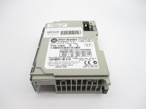 ALLEN BRADLEY 1769-OW8I SER. B F/W 3.1 24VDC 0.1A (AS PICTURED) NSNP