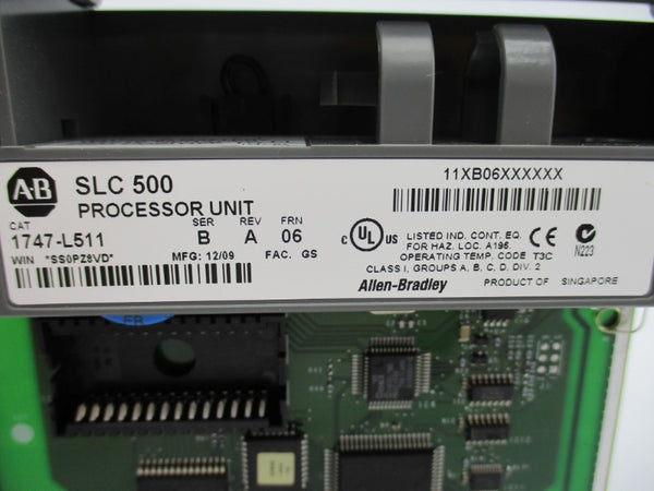 ALLEN BRADLEY 1747-L511 SER. B F/W 6 REV. A NSMP