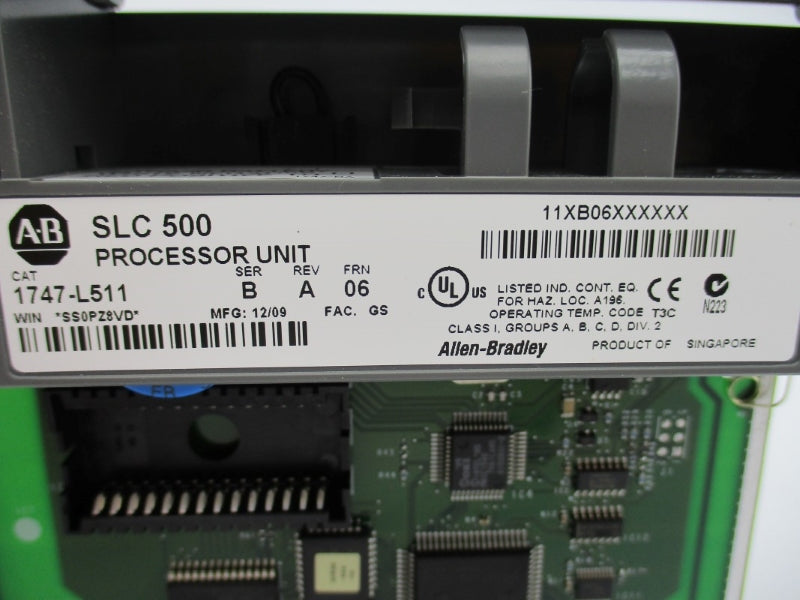 ALLEN BRADLEY 1747-L511 SER. B F/W 6 REV. A NSMP