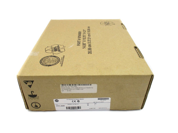 ALLEN BRADLEY 1771-ASB SER. E F/W J DATE: 2013 NSFS