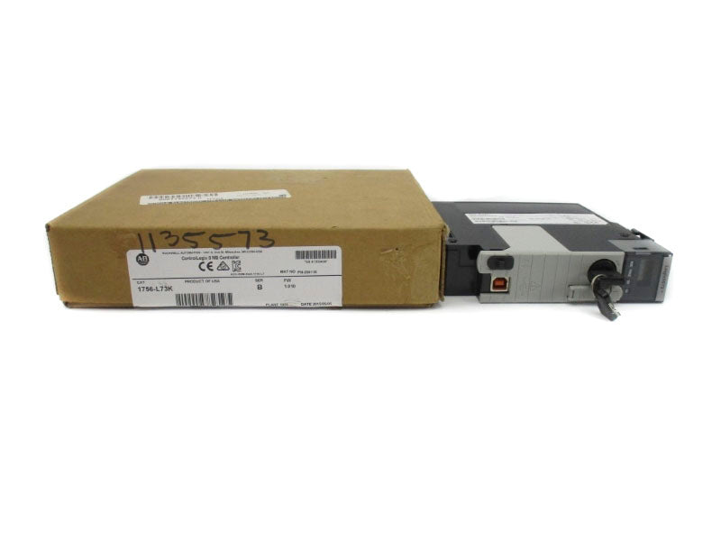 ALLEN BRADLEY 1756-L73K SER. B F/W 1.010 5.1VDC NSMP