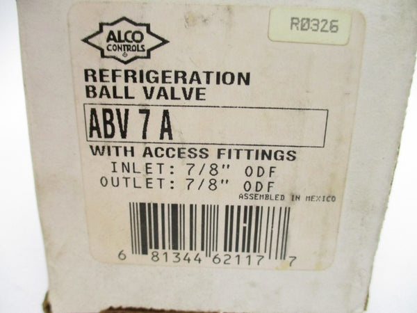 ALCO CONTROLS ABV7A 500PSI 7/8" NSMP