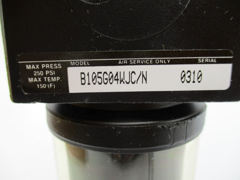 AIR LINE B105G04WJC/N 250PSI 1/2" NSMP