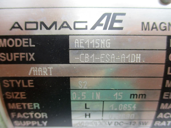 ADMAG AE115MG-CB1-ESA-A1DH 100-240VAC 0.2A NSNP