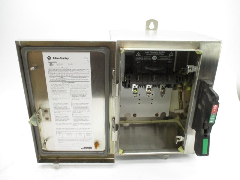 ALLEN BRADLEY 1494G-CC3N SER. 1 600VAC 60A NSMP
