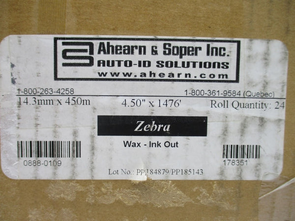 AHEARN & SOPER 0888-0109 (PKG OF 24) 4.50"X1476' NSMP