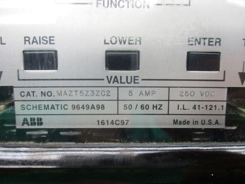 ABB MMCO MAZT5Z3ZC2 250VDC 5A NSNP