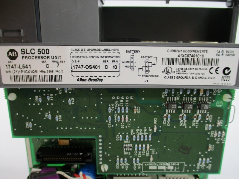 ALLEN BRADLEY 1747-L541 SER. C F/W 10 24VDC REMAN