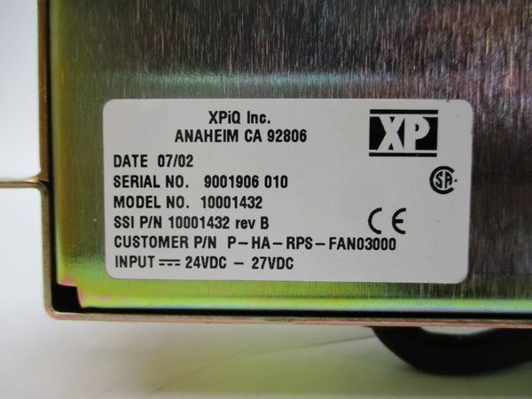 ABB P-HA-RPS-FAN03000 10001432 24-27VDC NSMP