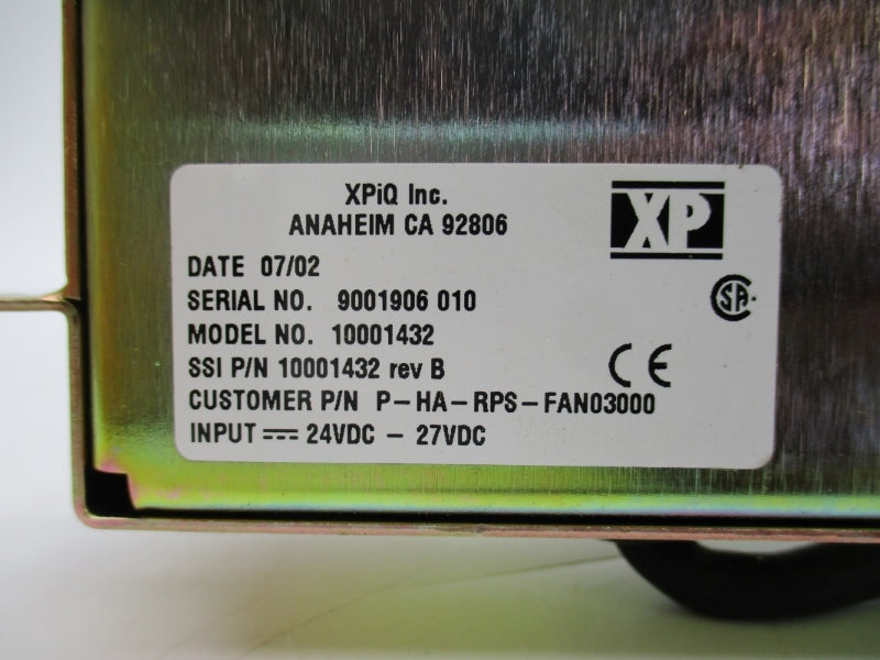 ABB P-HA-RPS-FAN03000 10001432 24-27VDC NSMP