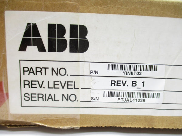 ABB INIIT03 REV. B1 5VDC UNMP