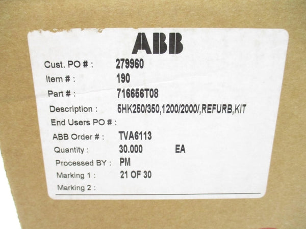 ABB 716656T08 NSFS