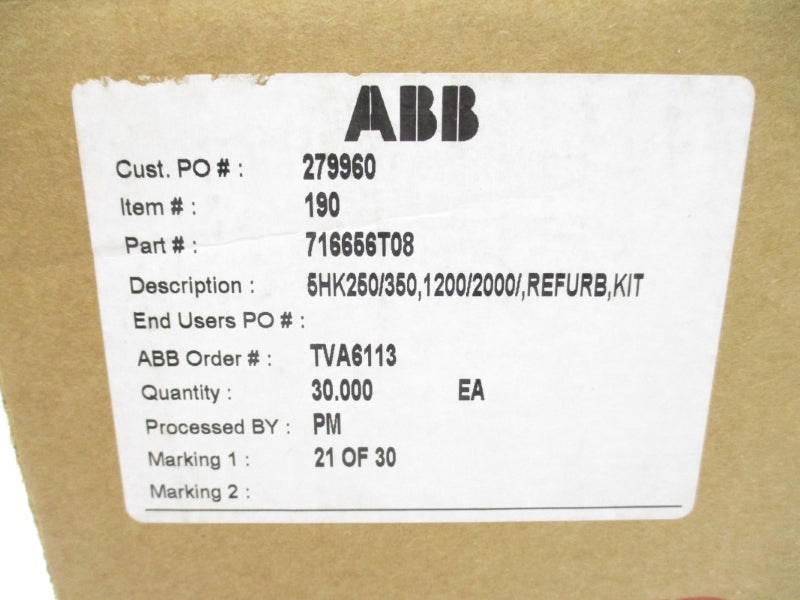 ABB 716656T08 NSFS