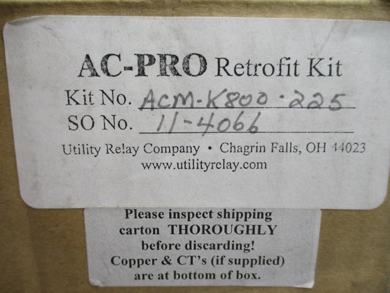 AC-PRO ACM-K800-225 NSMP