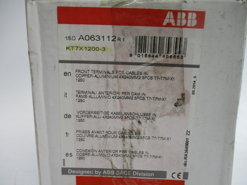 ABB 1SDA063112R1 KT7X1200-3 NSMP