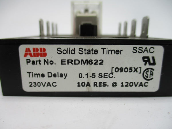 ABB ERDM622 230VAC 10A 0.1-5S NSMP