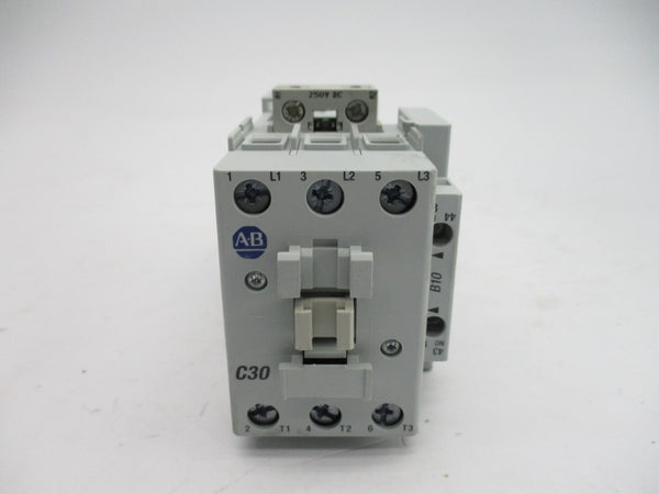 ALLEN BRADLEY 100-C30ZT10 SER. C 250VDC 55A (BR/WH) NSMP