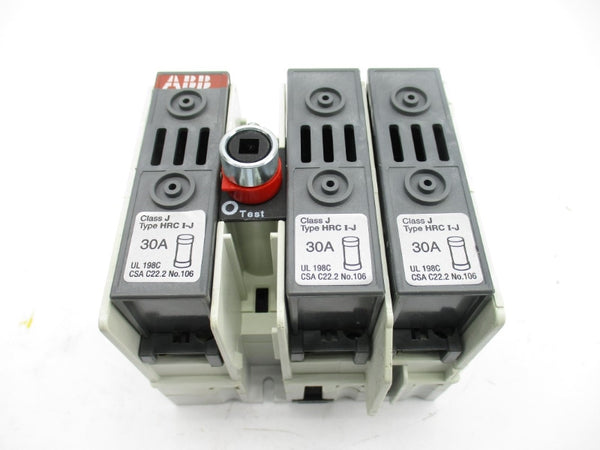 ABB 1SCA022548R9810 OS30AJ12 600VAC 30A NSMP