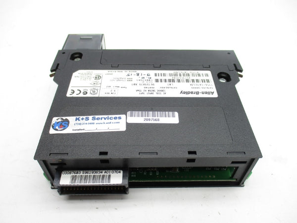 ALLEN BRADLEY 1756-IA16I SER. A F/W 3.2 120VAC (NO TERMINAL) NSNP