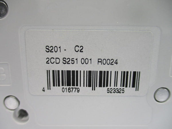 ABB 2CDS251001R0024 S201-C2 230/400V 2A NSNP