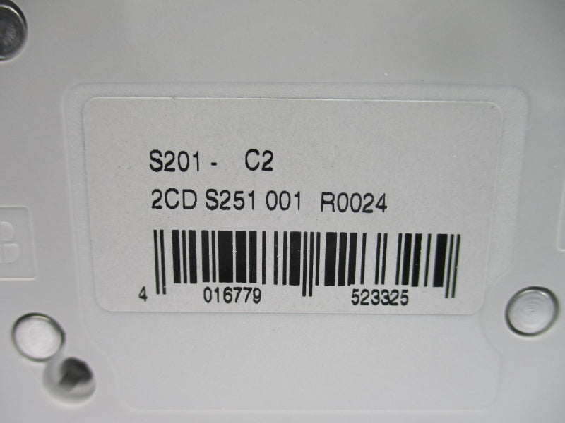 ABB 2CDS251001R0024 S201-C2 230/400V 2A NSNP