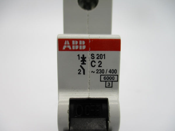 ABB 2CDS251001R0024 S201-C2 230/400V 2A NSNP