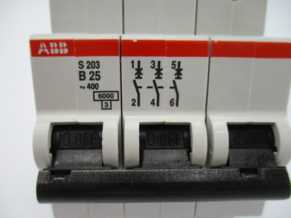 ABB 2CDS253001R0255 S203-B25 277/480VAC 25A NSNP
