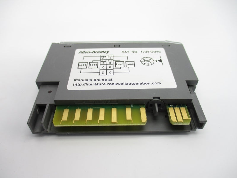 ALLEN BRADLEY 1734-OB4E SER. C F/W 3.018 24VDC 3A NSMP