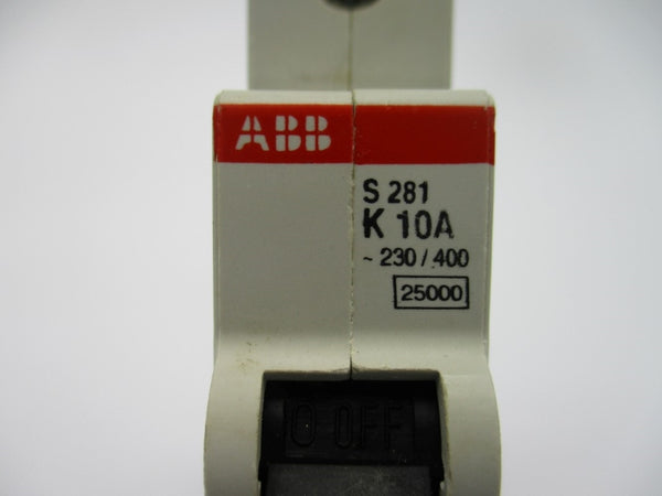 ABB S281-K10A 230/400V 10A NSNP