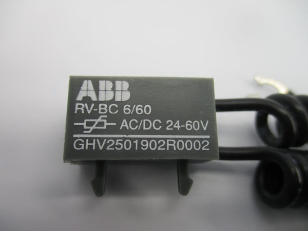 ABB RV-BC GHV2501902R0002 24-60VAC/DC NSNP