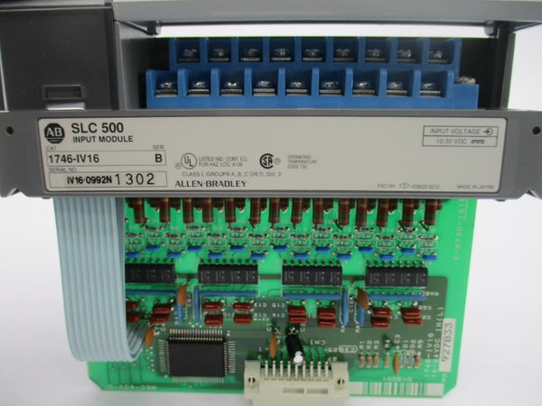 ALLEN BRADLEY 1746-IV16 SER. B 10-30VDC NSMP