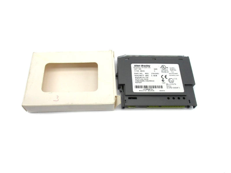 ALLEN BRADLEY 1734-OB4E SER. C F/W 3.020 24VDC 3A NSMP